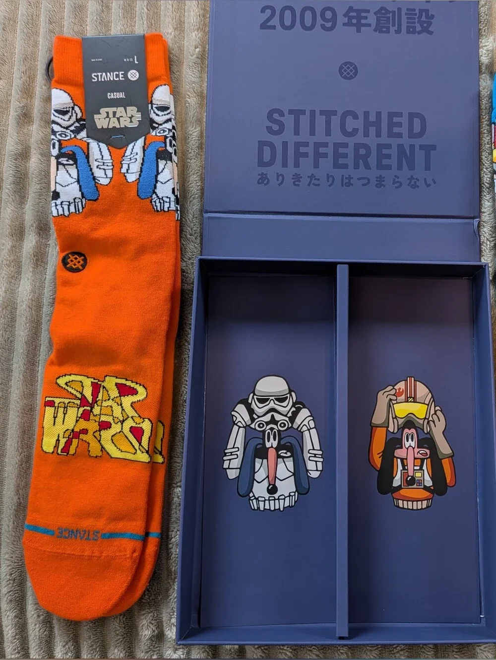 StancexStar Wars Japan Celebration 2025 2-Pack Socks Box Set L NWT Limited Edtn